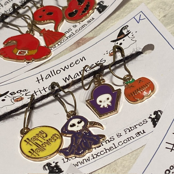 Halloween Stitch Marker Set