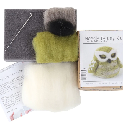 Needle Felting Kit Owl
