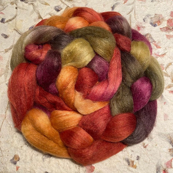 Ixchel Fibre & Yarns Blossom Bunny Tops colourway Earth Magick