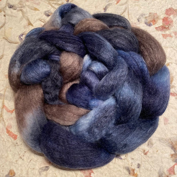 Ixchel Fibre & Yarns Blossom Bunny Tops colourway Jean Genie