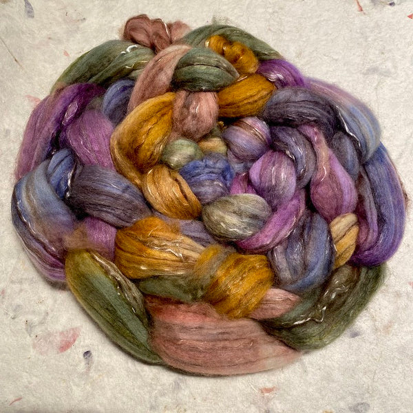 IxCHeL Fibre And Yarns Bunny Bison Bliss BBB Tops colourway Spring Meadow