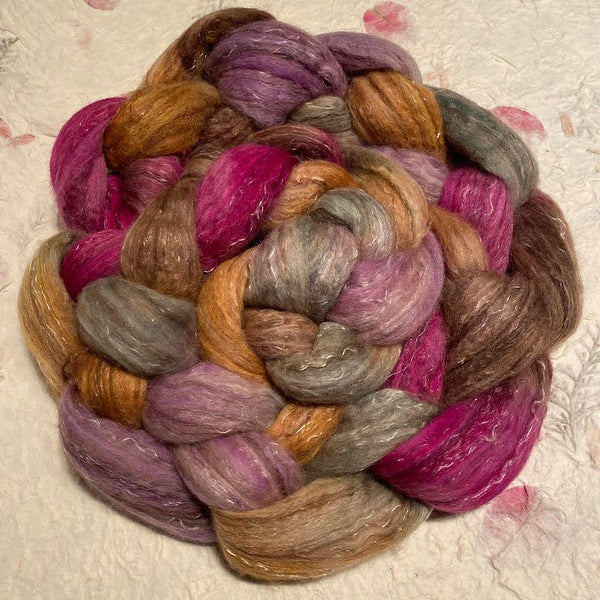 IxCHeL Fibre And Yarns Bunny Bison Bliss BBB Tops colourway Wildflower Prairie