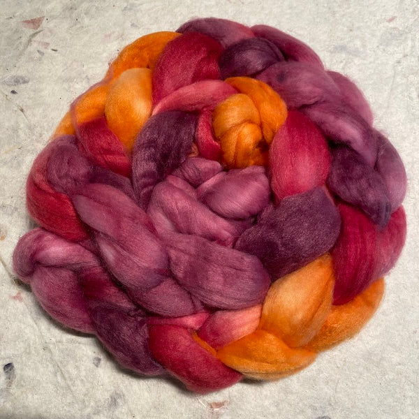 IxCHeL Fibre & Yarns Cashmere Fling Tops colourway Retro Vibes