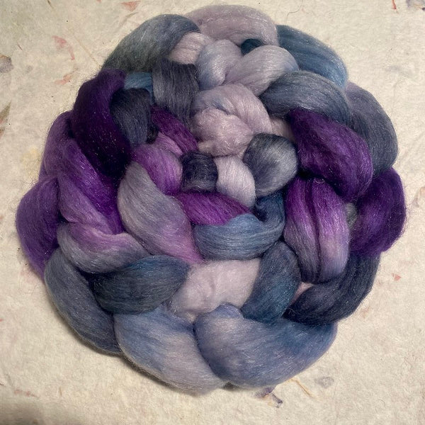 IxCHeL Fibre & Yarns DIVA Tops colourway Sparkly Grape