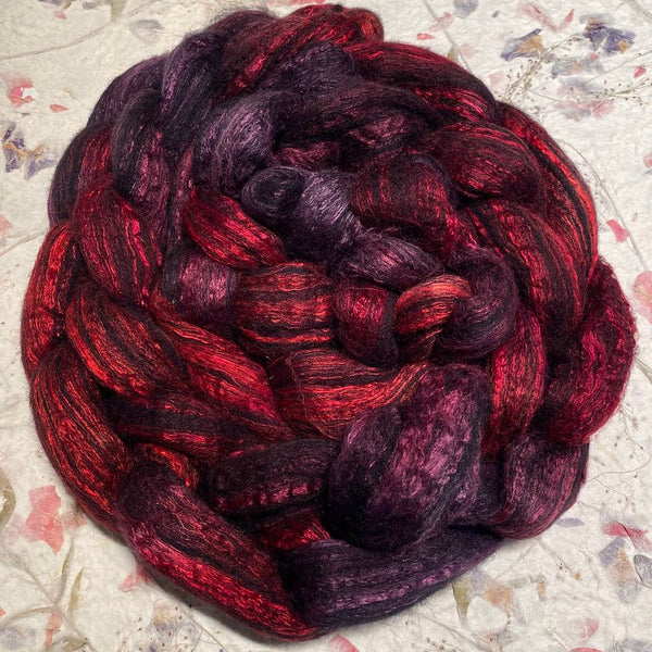 IxCHeL Fibre & Yarns Gothic Tops colourway Dark Secrets