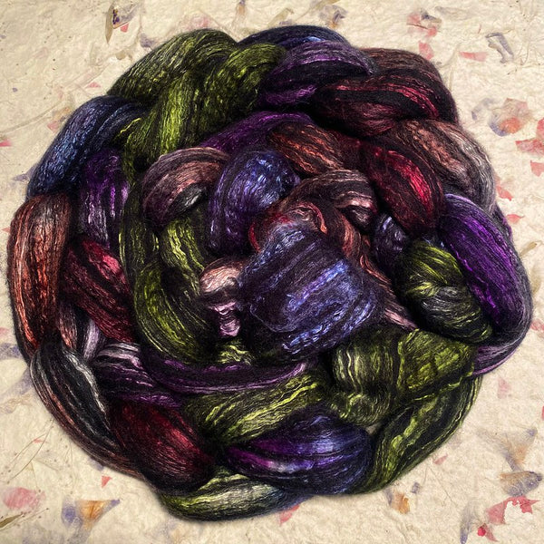 IxCHeL Fibre & Yarns Gothic Tops colourway Haunted Meadow