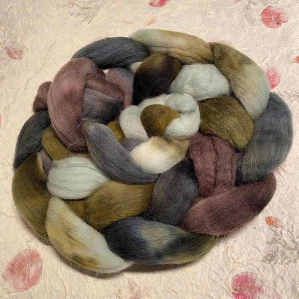 IxCHeL Fibre & Yarns Navajo Churro Tops colourway Bog Witch