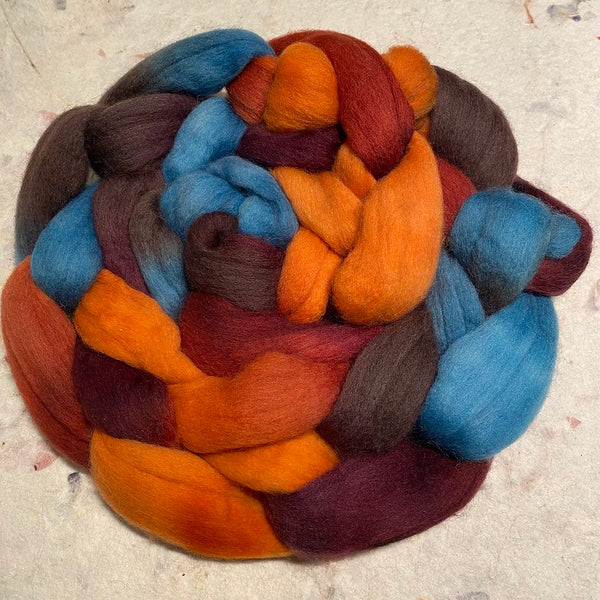 IxCHeL Fibre & Yarns Navajo Churro Tops colourway Desert Sunset
