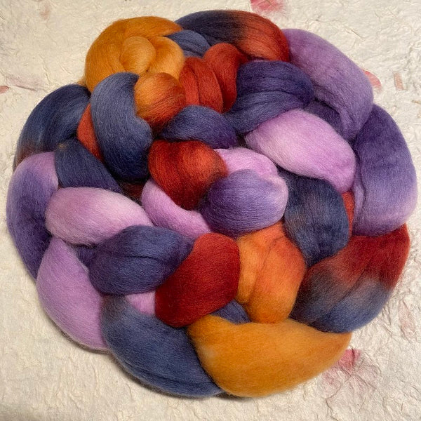 IxCHeL Fibre & Yarns Navajo Churro Tops colourway Firebirds
