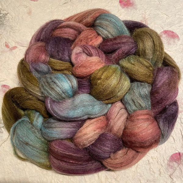 IxCHeL Fibre & Yarns Outlander Tops colourway Scottish Heather