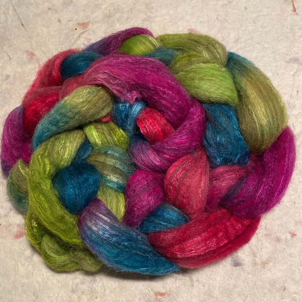 IxCHeL Fibre & Yarns Romanov Blend Tops colourway Absinthe Party