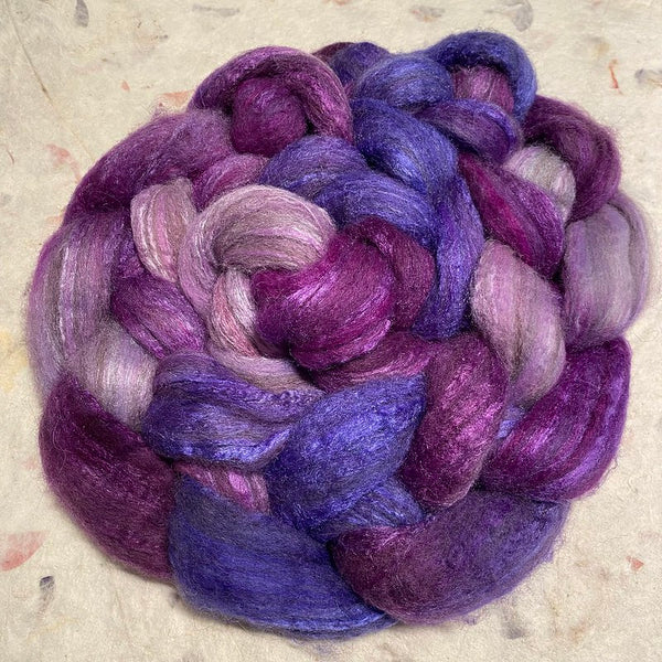 IxCHeL Fibre & Yarns Romanov Blend Tops colourway Magic Lilacs
