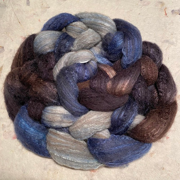 IxCHeL Fibre & Yarns Romanov Blend Tops colourway Pebble Beach