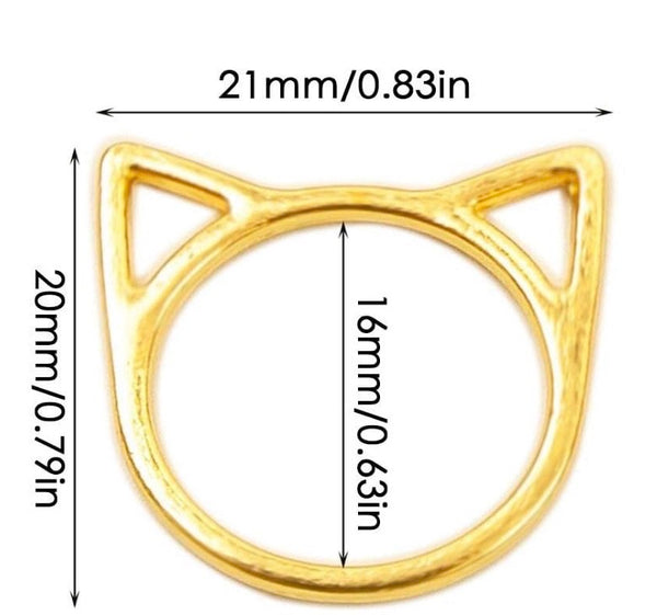 IxCHeL Fibre & Yarns Stitch Markers Cat Set Dims