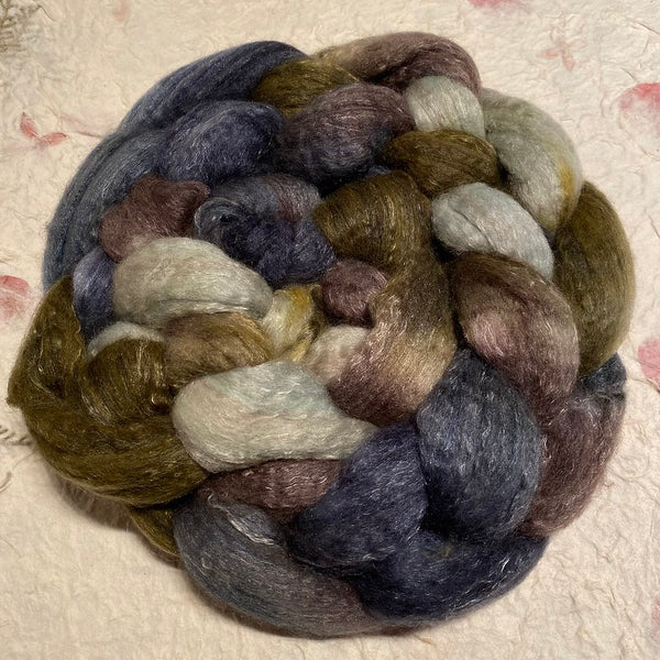 IxCHeL Fibre & Yarns Tundra Qiviut Blend Tops colourway Bog Witch