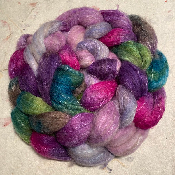 IxCHeL Fibre & Yarns Tundra Qiviut Blend Tops colourway Secret Love