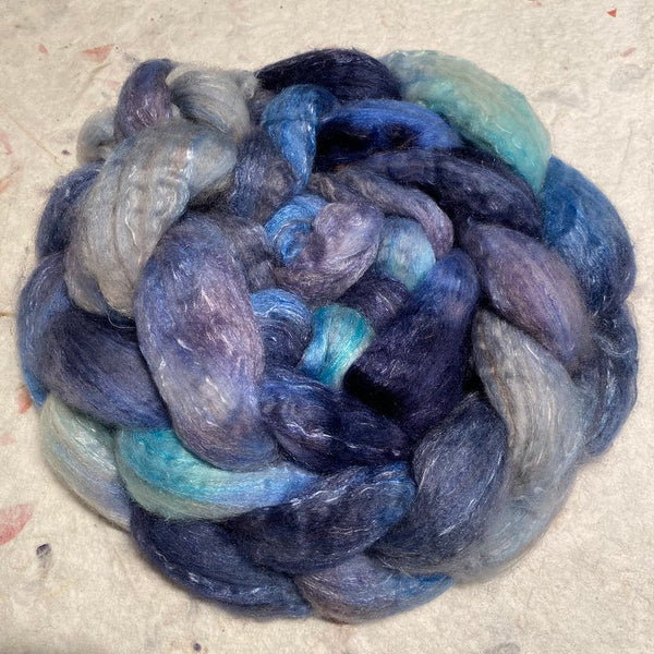 IxCHeL Fibre & Yarns Tundra Qiviut Blend Tops colourway Whale Song