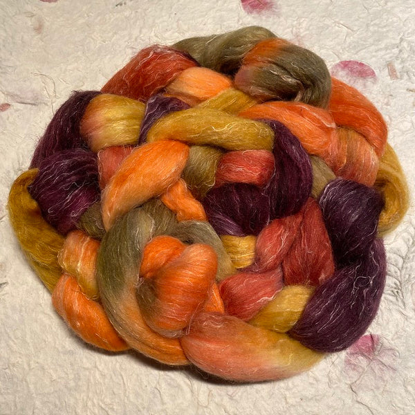 IxCHeL Fibre & Yarns Viva Frida Tops colourway Pumpkin King