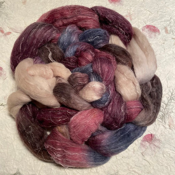 IxCHeL Fibre & Yarns Viva Frida Tops colourway Romance & Coffee
