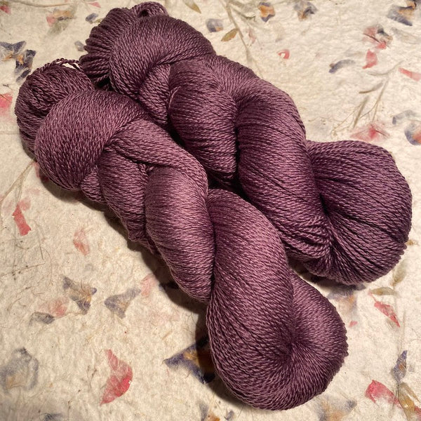 IxCHeL Fibre & Yarns Cashmere Merino Silk 4ply Yarn colourway Dusky Heather