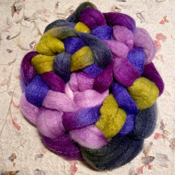 IxCHeL Fibre & Yarns Babydoll Southdown Blend Tops colourway Frozen Lake