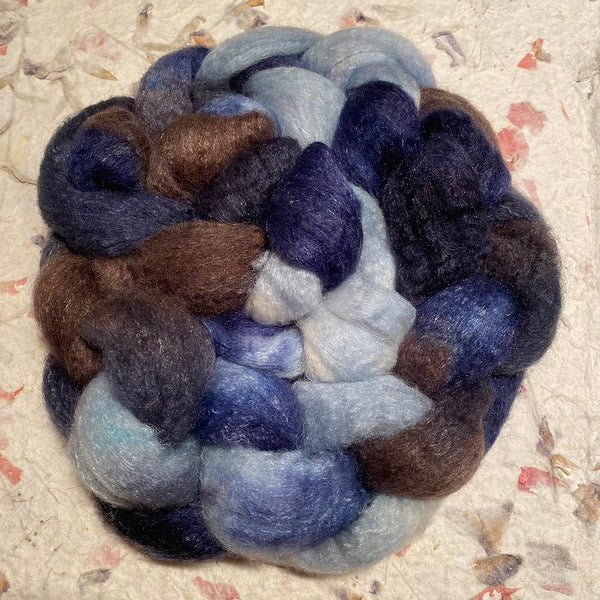 IxCHeL Fibre & Yarns Babydoll Southdown Blend Tops colourway Pebble Beach