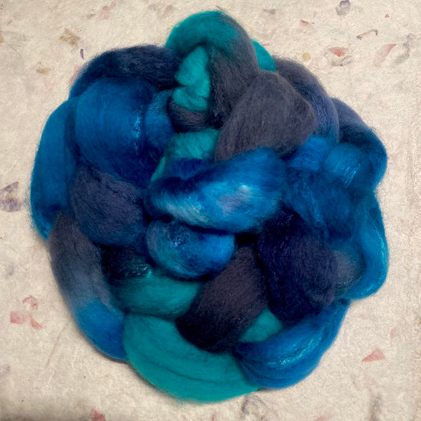 IxCHeL Fibre & Yarns Shetland Dream Tops colourway Inkheart