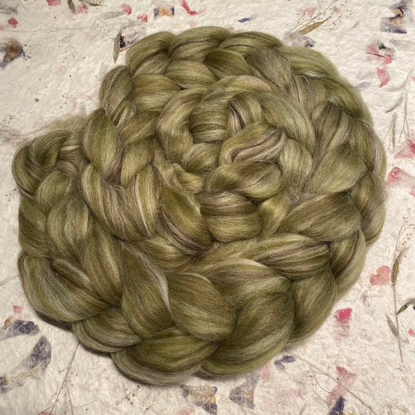 IxCHeL Fibre & Yarns Flower Power Tops colourway Moss Rose