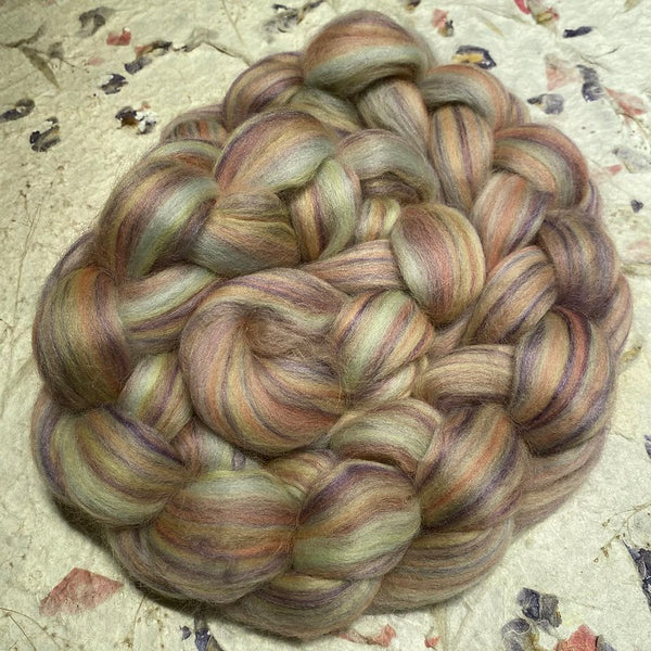 IxCHeL Fibre & Yarns Merino Bamboo Tops colourway Purple Haze