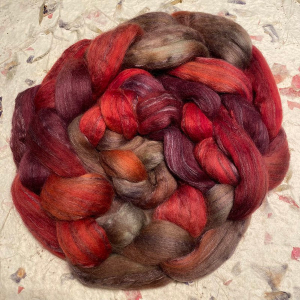 IxCHeL Fibre & Yarns Merino Bamboo Tops colourway Irresistible