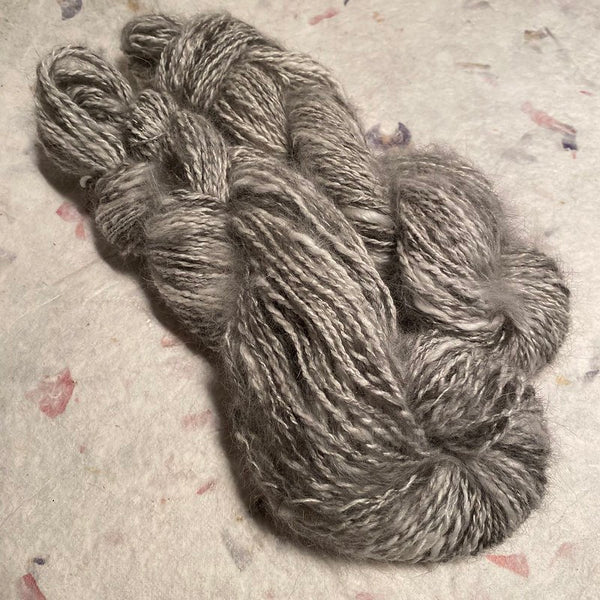 IxCHeL Fibre & Yarns Wallaby Bunny Blend Yarn colourway Natural