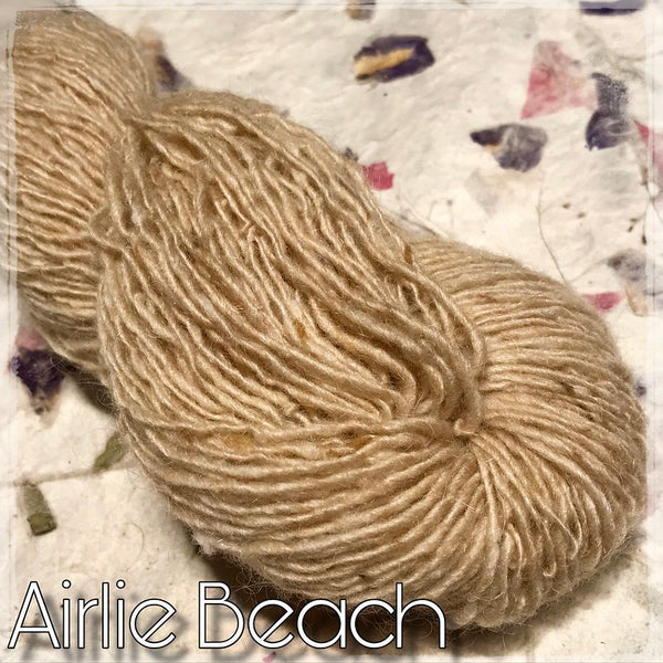 IxCHeL Fibre & Yarns Mohair Merino Tweed 4ply Yarn colourway Airlie Beach