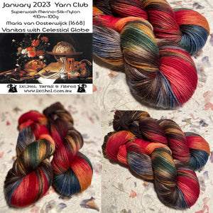 IxCHeL Fibre & Yarns - IxCHeL Art Journey Sock Club photo collage.
