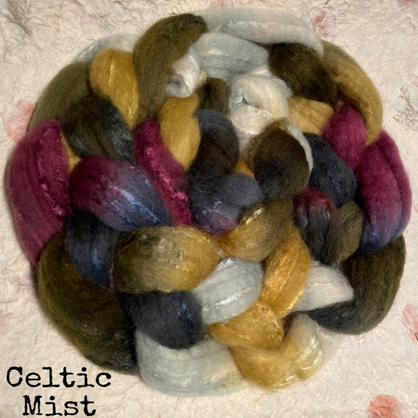 Blue Faced Leicester Silk Cashmere Tops