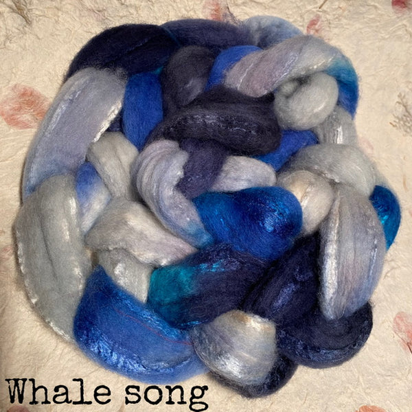 Blue Faced Leicester Silk Cashmere Tops