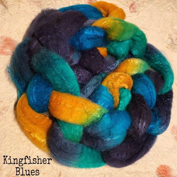 Blue Faced Leicester Silk Cashmere Tops