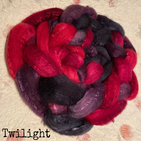 Blue Faced Leicester Silk Cashmere Tops