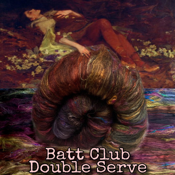 IxCHeL Fibre And Yarns Art Journey Batt Club Double Serve Poster