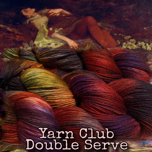 IxCHeL Fibre And Yarns Art Journey Yarn Club Double Serve Poster