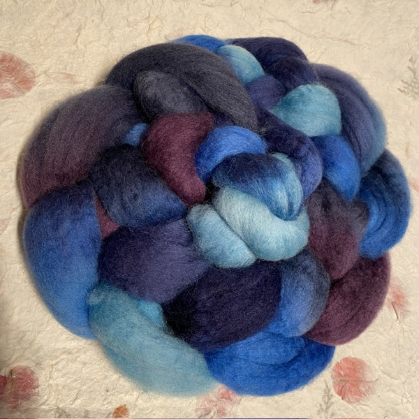 IxCHeL Fibre & Yarns BFL Cashmere Top colourway Don't Blink