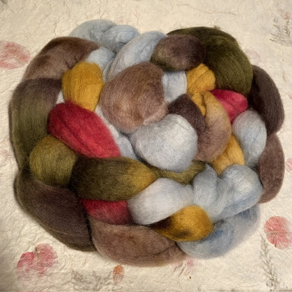 IxCHeL Fibre & Yarns BFL Cashmere Top colourway What The Water Gave Me