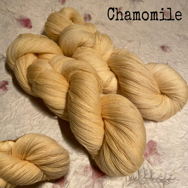IxCHeL Fibre And Yarns Cashmerino Lace Yarn colourway Chamomile