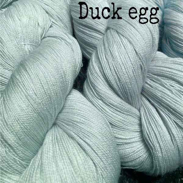 IxCHeL Fibre And Yarns Cashmerino Lace Yarn colourway Duck Egg