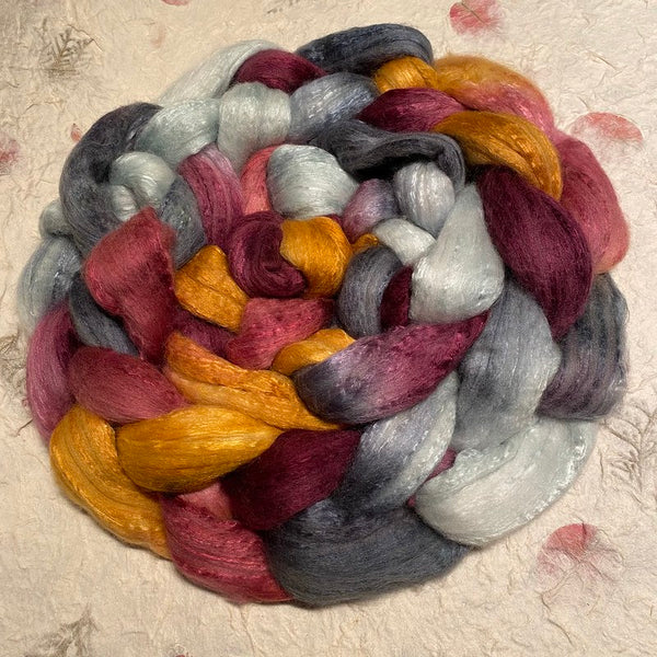 IxCHeL Fibre & Yarns Cashmerino Silk Top colourway Misty Mountains