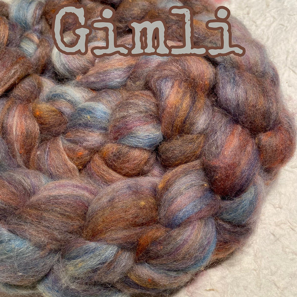 IxCHeL Fibre & Yarns Frankenfluff Tops colourway Gimli