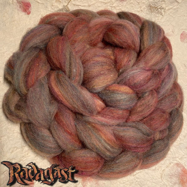 IxCHeL Fibre And Yarns Frankenfluff Tops for spinning yarn or felting in the colourway Radagast