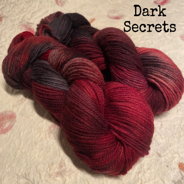 IxCHeL Fibre And Yarns GAIA Merino DK Yarn colourway Dark Secrets