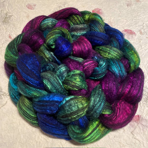 IxCHeL Fibre & Yarns Gothic Tops colourway Beetlejuice