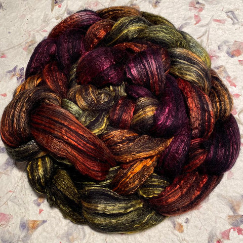 IxCHeL Fibre & Yarns Gothic Tops colourway Pumpkin King