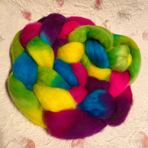 IxCHeL Fibre And Yarns Grå Trøender Tops colourway Acid Dream